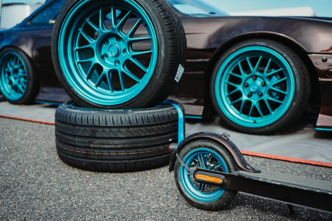 car accessories display